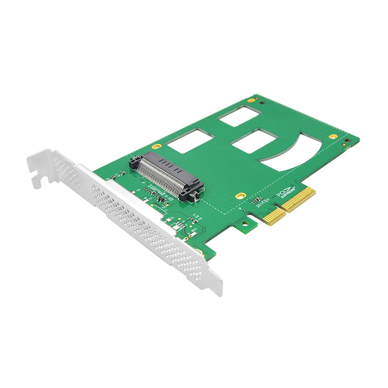 U.2 to PCI-e Adapter PCIe 4.0 x4 X8 X16 to 2.5 U.2 (SFF-8639) SSD 2.5inch  SATA HDD Expansion Card 