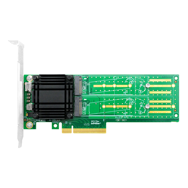 LRNV9524-2I PCIe x8 桥接 双口M.2